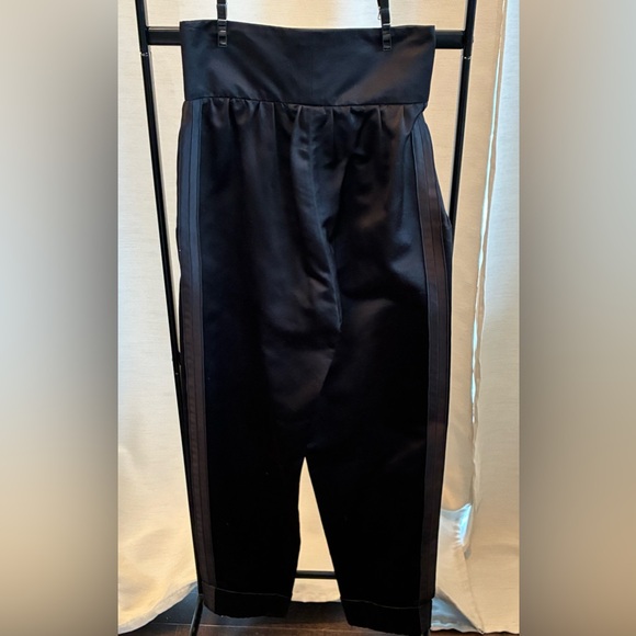Classic Dolce and Gabbanahigh waisted tuxedo pant in black,All Products : American Fashion Style Bags On Sale